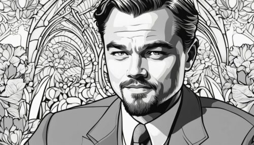 Leonardo DiCaprio Coloring Pages