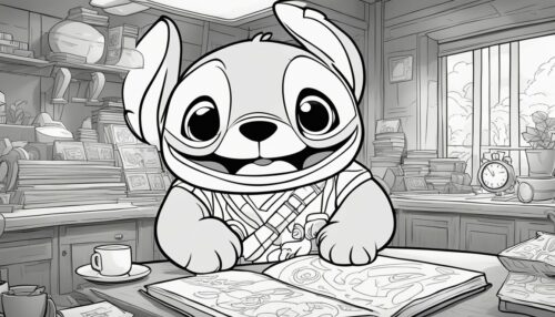 Lilo and  Stitch Coloring Pages