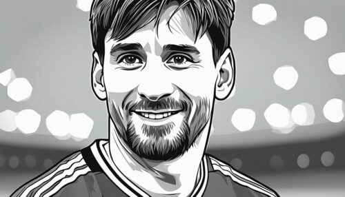 Lionel Messi Coloring Pages