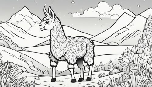 Understanding Llama Coloring Pages