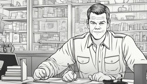 Matt Damon Coloring Pages