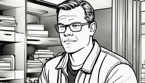 Matt Damon Coloring Pages