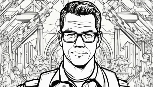 Matt Damon Coloring Pages