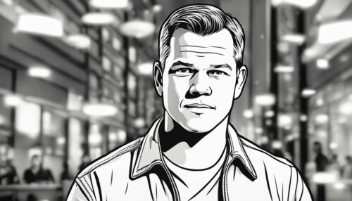 Matt Damon Coloring Pages