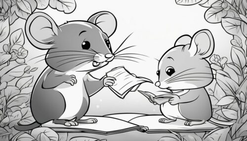 Basics of Mice Coloring Pages