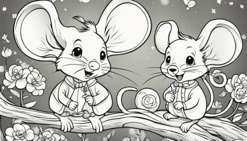 Basics of Mice Coloring Pages