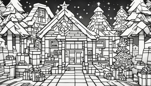 Creating Your Minecraft Christmas Coloring Pages