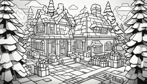 Printing Your Minecraft Christmas Coloring Pages