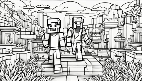 Minecraft Coloring Images