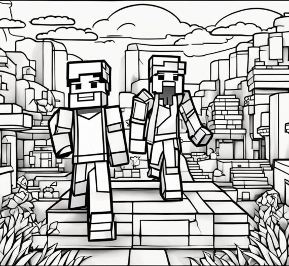 Minecraft Coloring Images: 20 Colorings Book