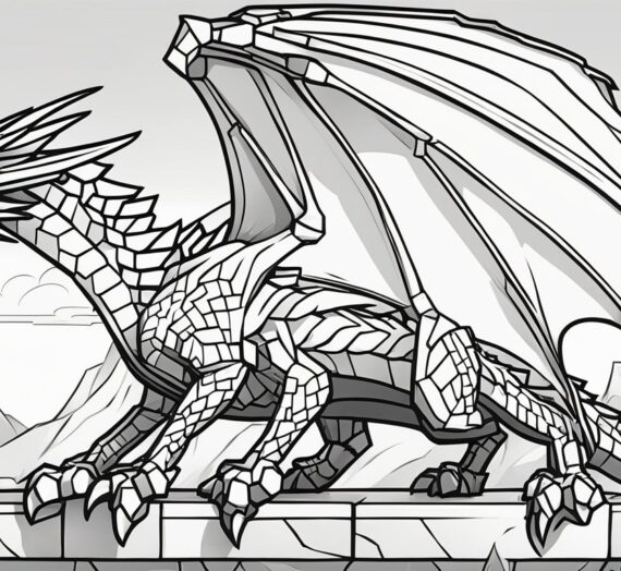 Minecraft Coloring Pages Ender Dragon: 16 Colorings Book