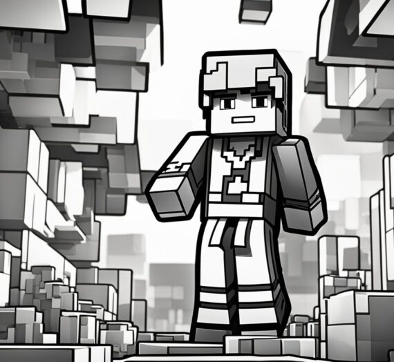Minecraft Coloring Pages Steve: 15 Printable Sheets for Kids