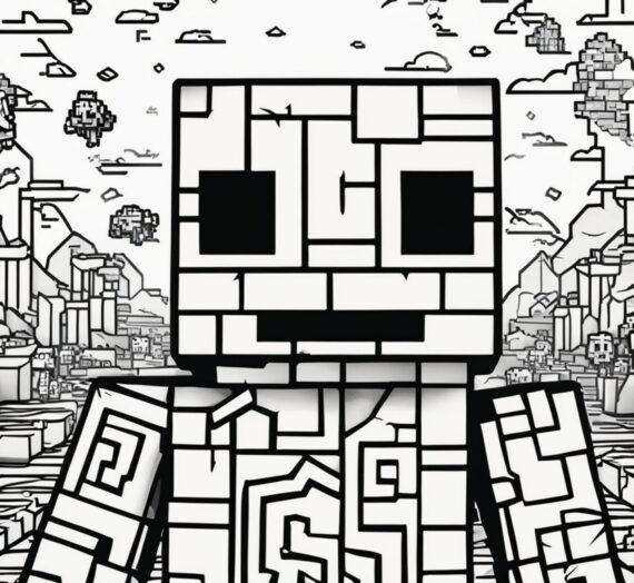 Minecraft Coloring Pages Zombie: 14 Colorings Book