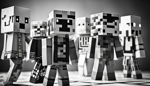 Popular Minecraft Characters to Color