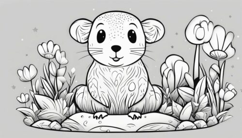 How to Use Moles Coloring Pages
