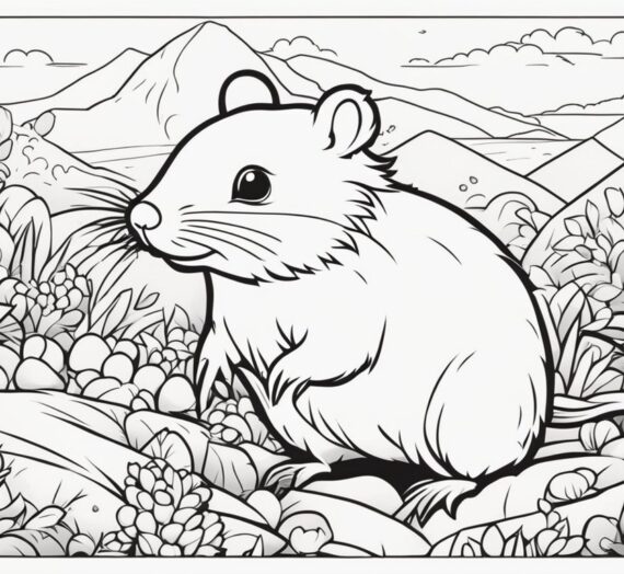Moles Coloring Pages: 15 Free Colorings Book