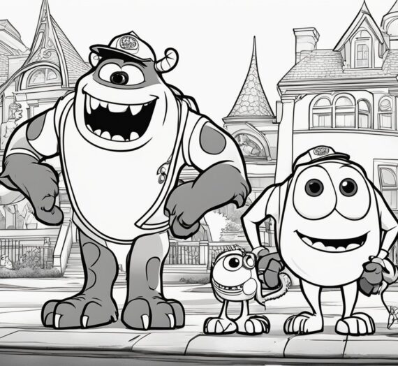 Monsters University Coloring Pages: 14 Free Printable Sheets for Kids