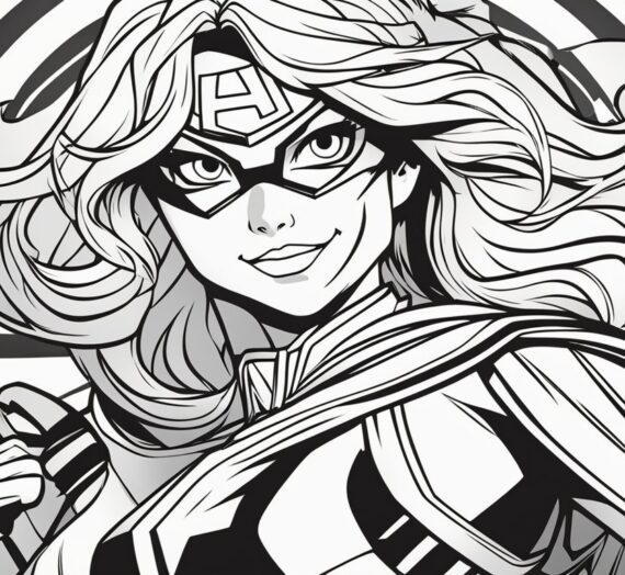 Ms. Marvel Coloring Pages: 9 Free Colorings Book