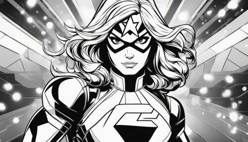 Ms. Marvel Coloring Pages