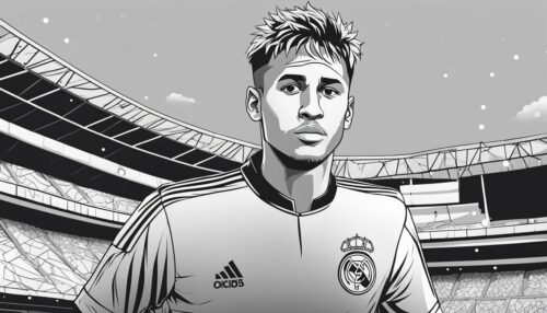 Exploring Neymar Coloring Pages