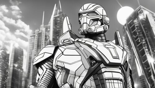 Guide to Nova Avenger Coloring Pages