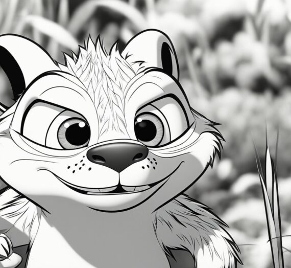 Over the Hedge Coloring Pages: 12 Free Printable Sheets for Kids