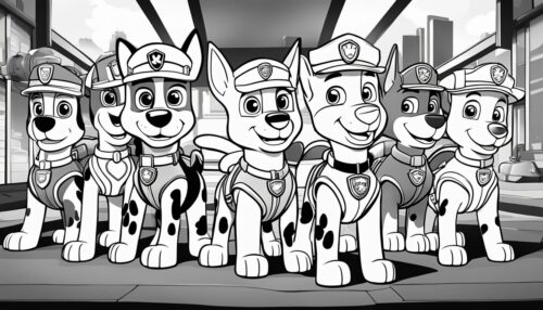Exploring Paw Patrol Coloring Pages