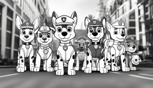 PAW Patrol Coloring Pages