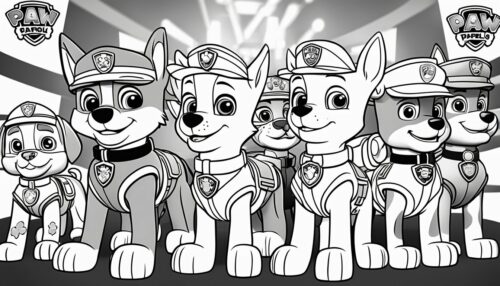 PAW Patrol Coloring Pages