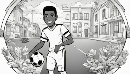 Pelé Coloring Pages for Kids