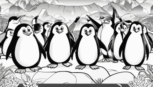 Penguins of Madagascar Coloring Pages