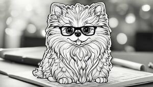 Free Printable Pomeranian Coloring Pages