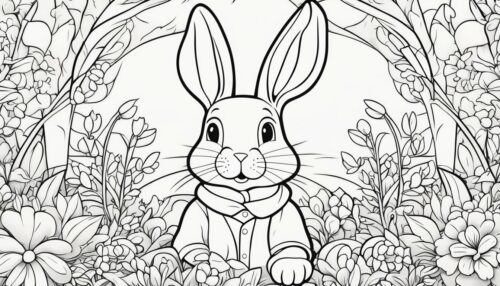 Rabbit Coloring Pages