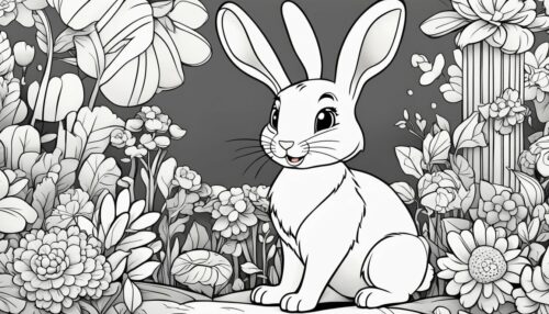 How to Color Rabbit Pages