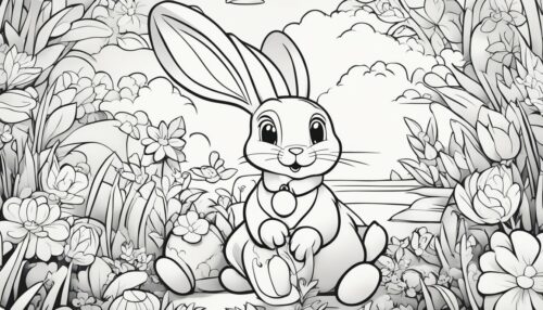 Rabbit Coloring Pages