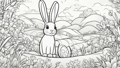 Rabbit Coloring Pages