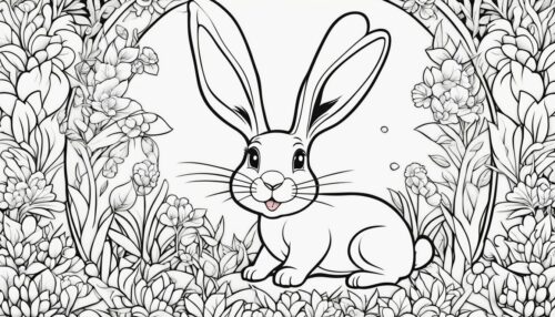 Rabbit Coloring Pages