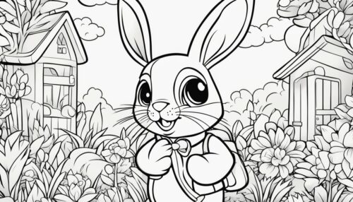 Rabbit Coloring Pages