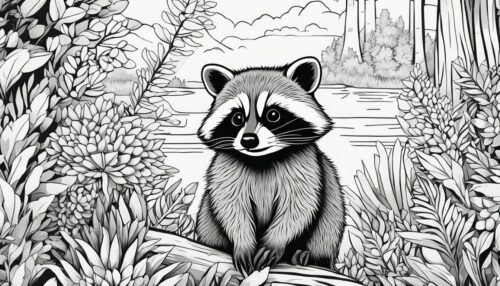 Accessing Raccoon Coloring Pages