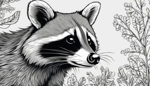 Raccoon Coloring Pages