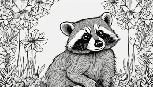 Understanding Raccoon Coloring Pages