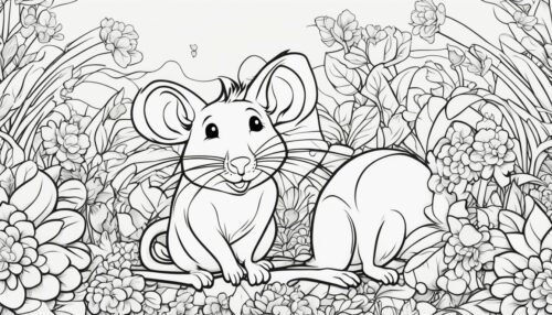 Creative Ideas for Rat Coloring Pages