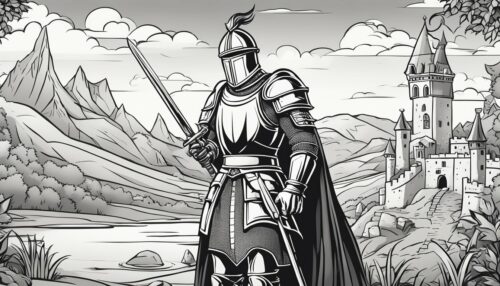 Free Knight Coloring Pages for Kids