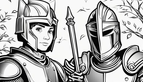 The Art of Realistic Knight Coloring Pages