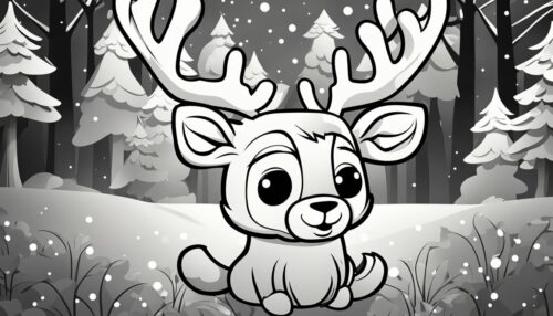 How to Use Reindeer Coloring Pages