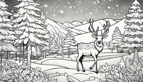 How to Use Reindeer Coloring Pages