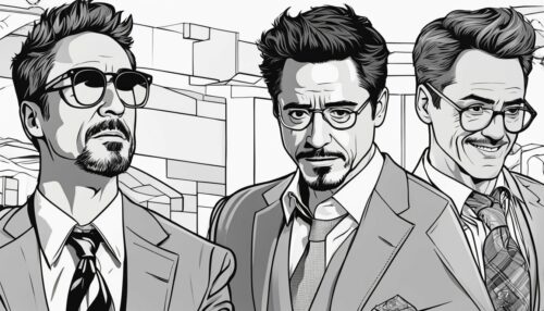 Robert Downey Jr. Coloring Pages