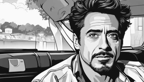 Robert Downey Jr. Coloring Pages
