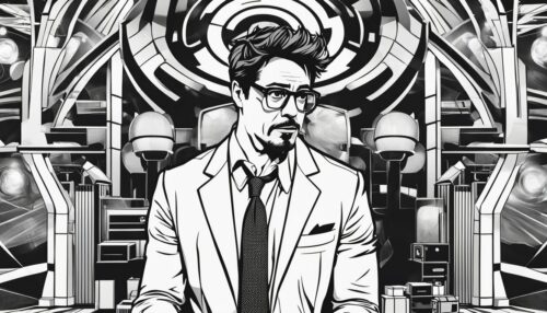 Robert Downey Jr. Coloring Pages 9