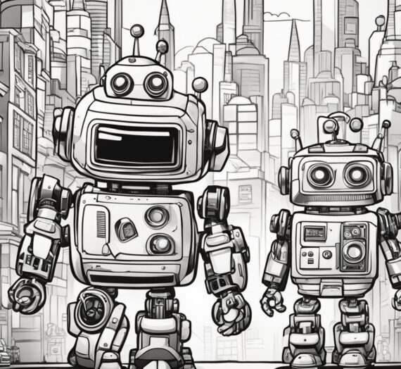 Robots Coloring Pages: 13 Free Colorings Book